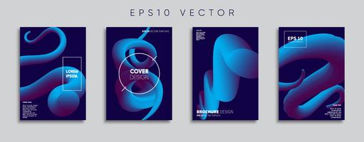 Minimal Vector cover designs. Future Poster template.