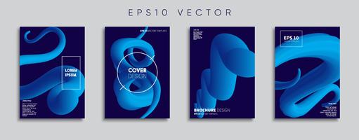 Minimal Vector cover designs. Future Poster template.