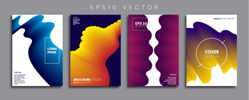 Minimal Vector cover designs. Future Poster template.