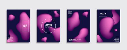 Minimal Vector cover designs. Future Poster template.