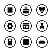 Set of Vector SEO Search Engine Optimization Icons