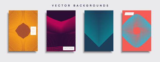 Minimal Vector cover designs. Future Poster template.