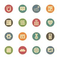 Set of Vector SEO Search Engine Optimization Icons