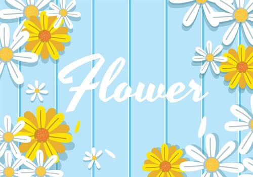 Flower Background vector