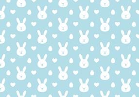 Easter Bunny Wallpaper Background vector