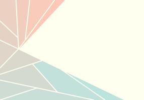 Abstract Pastel Geometric Background vector