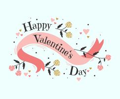 Happy Valentines Day  vector