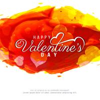 Happy Valentine's day love background vector