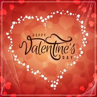 Happy Valentine's Day romantic background vector