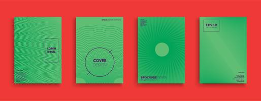 Minimal Vector cover designs. Future Poster template.