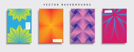 Minimal Vector cover designs. Future Poster template.