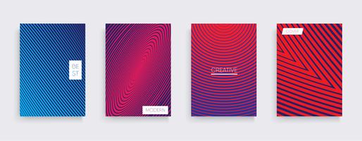 Minimal Vector cover designs. Future Poster template.