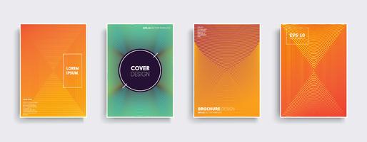 Minimal Vector cover designs. Future Poster template.