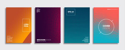 Minimal Vector cover designs. Future Poster template.