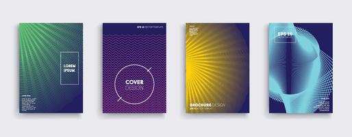 Minimal Vector cover designs. Future Poster template.