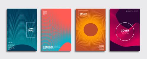 Minimal Vector cover designs. Future Poster template.