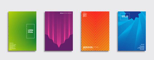 Minimal Vector cover designs. Future Poster template.