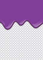 vector purple splash with transparency background