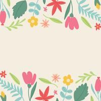 Spring Time Background vector