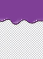 salpicaduras de vector púrpura con fondo de transparencia