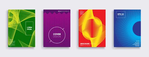 Minimal Vector cover designs. Future Poster template.