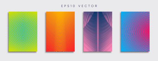 Minimal Vector cover designs. Future Poster template.