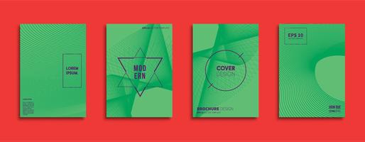 Minimal Vector cover designs. Future Poster template.