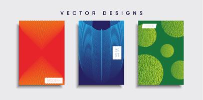 Minimal Vector cover designs. Future Poster template.