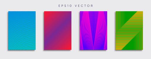 Minimal Vector cover designs. Future Poster template.