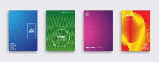 Minimal Vector cover designs. Future Poster template.