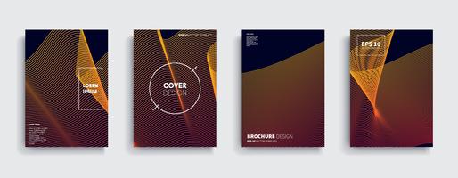 Minimal Vector cover designs. Future Poster template.