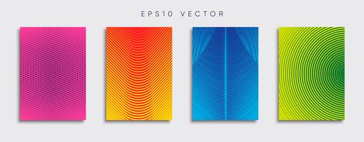 Minimal Vector cover designs. Future Poster template.