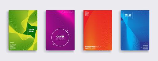 Minimal Vector cover designs. Future Poster template.