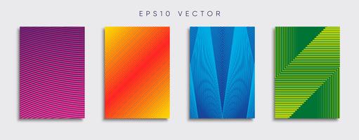 Minimal Vector cover designs. Future Poster template.