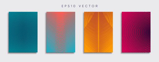 Minimal Vector cover designs. Future Poster template.