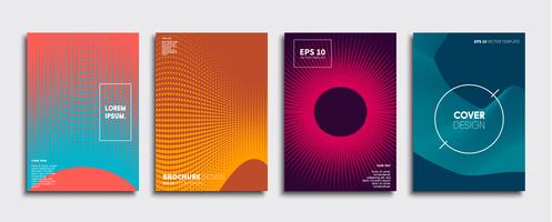 Minimal Vector cover designs. Future Poster template.