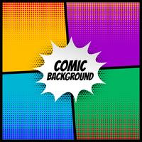 Abstract comic book background design - Download Free Vector Art, Stock