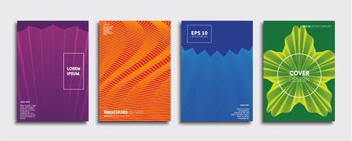 Minimal Vector cover designs. Future Poster template