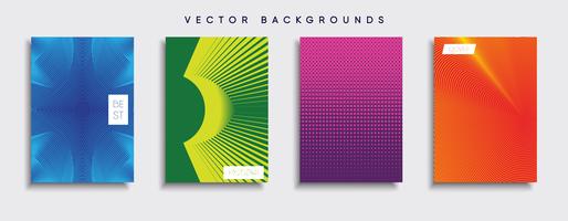 Minimal Vector cover designs. Future Poster template