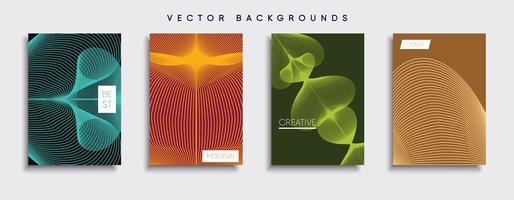 Minimal Vector cover designs. Future Poster template