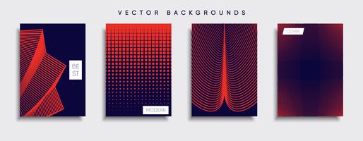 Minimal Vector cover designs. Future Poster template