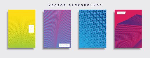 Minimal Vector cover designs. Future Poster template