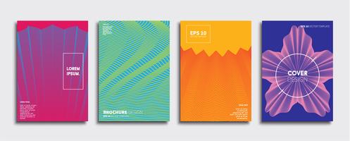 Minimal Vector cover designs. Future Poster template