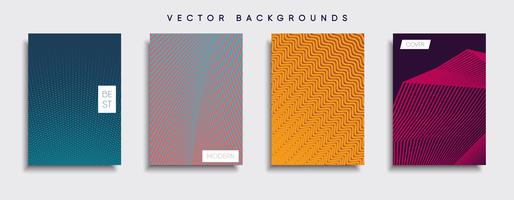 Minimal Vector cover designs. Future Poster template