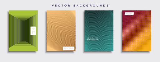 Minimal Vector cover designs. Future Poster template