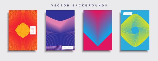 Minimal Vector cover designs. Future Poster template.