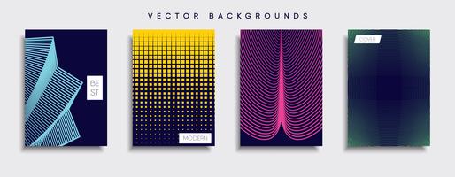 Minimal Vector cover designs. Future Poster template