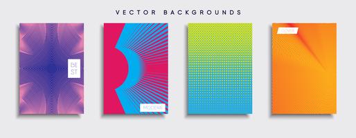 Minimal Vector cover designs. Future Poster template