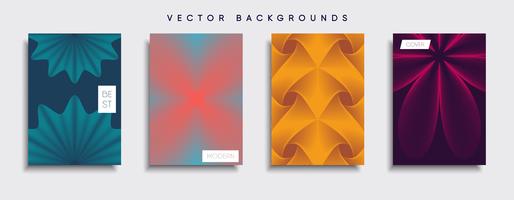 Minimal Vector cover designs. Future Poster template.