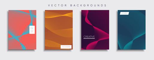 Minimal Vector cover designs. Future Poster template